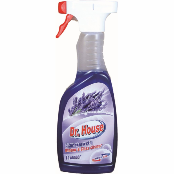 Čistič oken 500 ml Lavender s rozprašovačem Dr. House