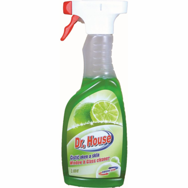Čistič oken 500 ml Lime s rozprašovačem Dr. House