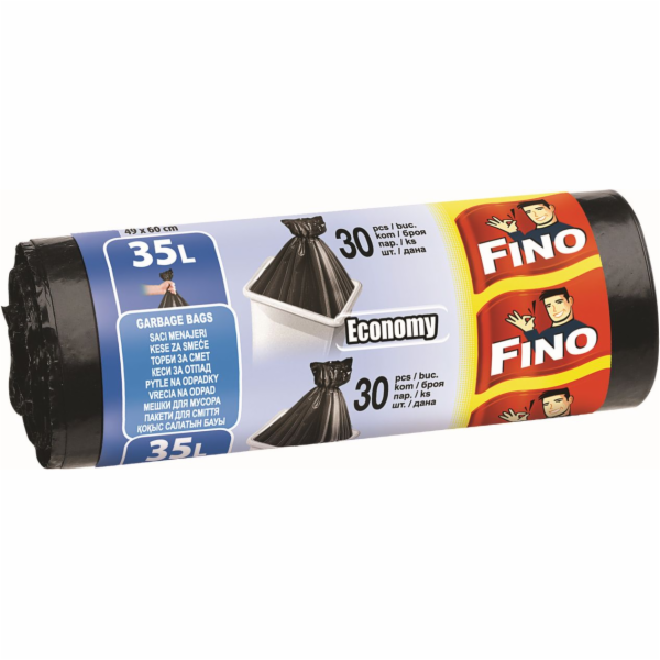 Pytel na odpadky 35 l/30 ks FINO