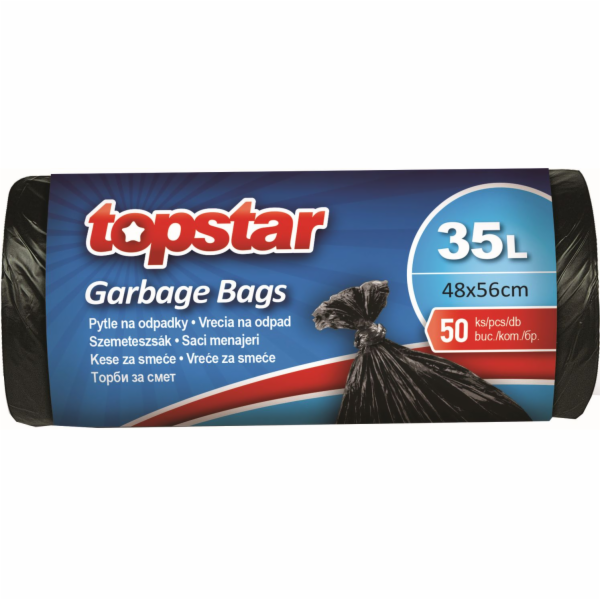 Pytel na odpadky 35 l/50 ks Topstar