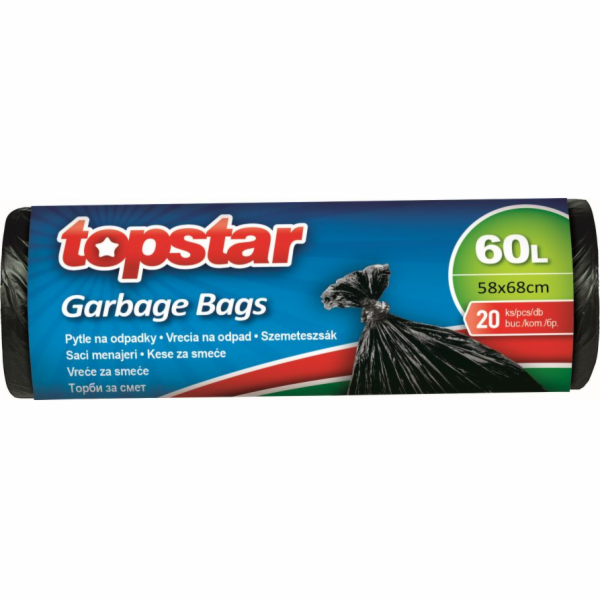 Pytel na odpadky 60 l/20 ks Topstar