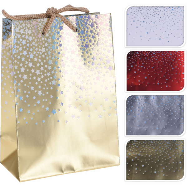 Taška vánoční mini dárková 16x11,5 cm