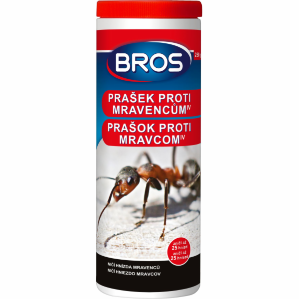 Návnada na hubení mravenců prášek 250 g BROS