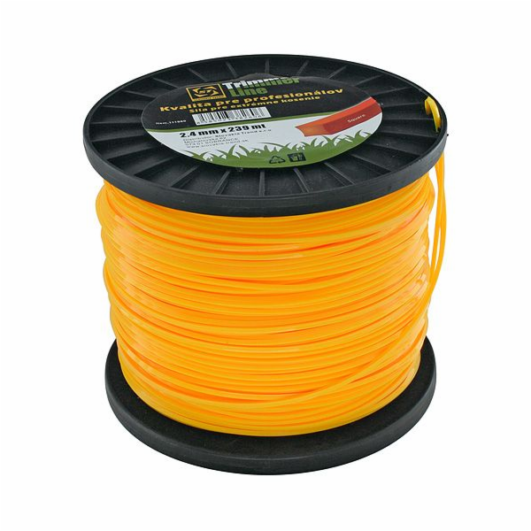 Struna&nbsp;do&nbsp;sekačky&nbsp;2,4&nbsp;mm/223&nbsp;m&nbsp;hranatá