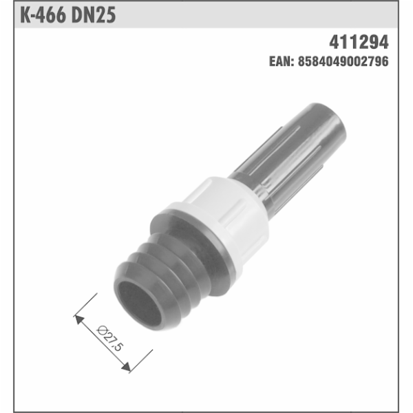 Hubice postřikovací K 466 JS25-1"