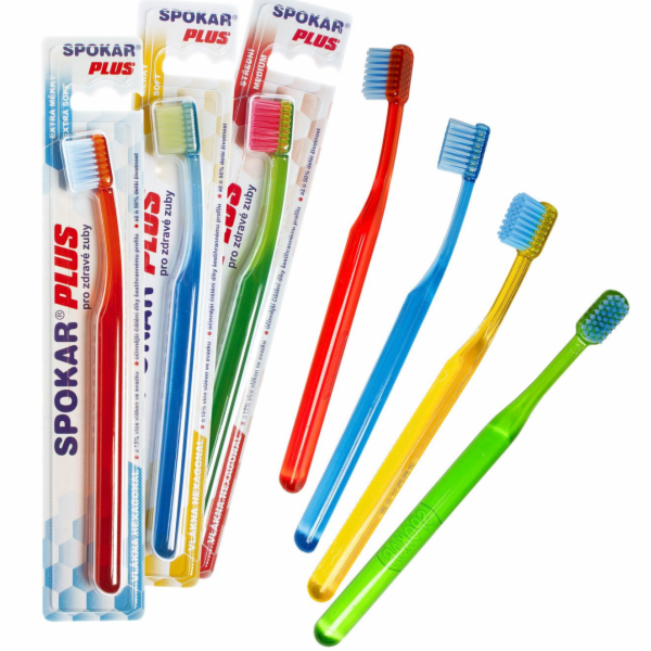 Kartáček zubní 3428/Extra M Spokar plus