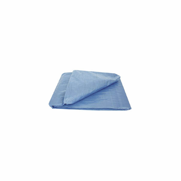 Plachta nepromokavá 8x10 m standard modrá (55 g/m2)