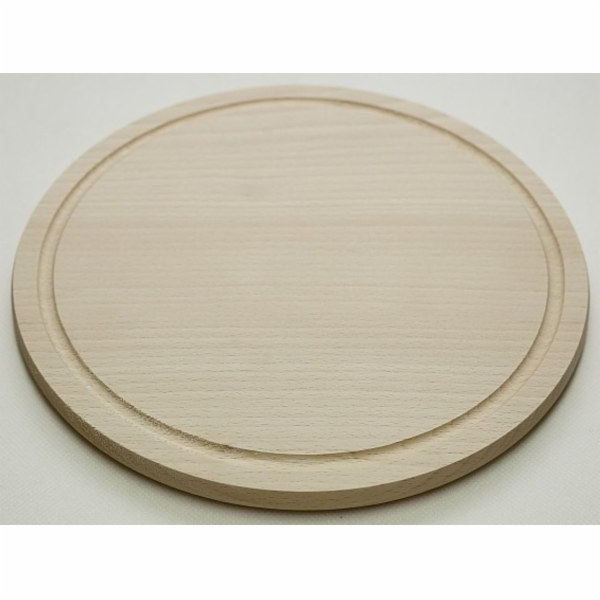 Prkénko kuchyňské 25 cm s drážkou