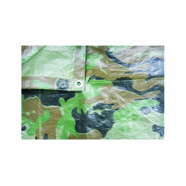 Plachta nepromokavá maskovací 4x5 m (80 g/m2)