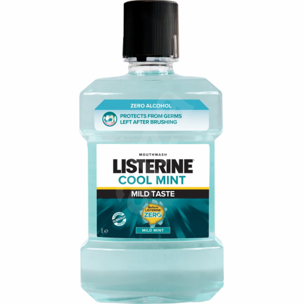 Voda ústní Listerine Zero alkohol 1000 ml