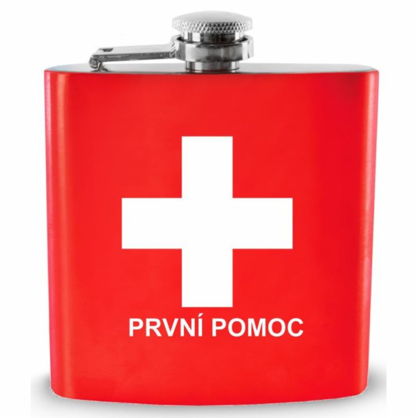 Likérka / placatka nerez 170 ml "PRVNÍ POMOC"
