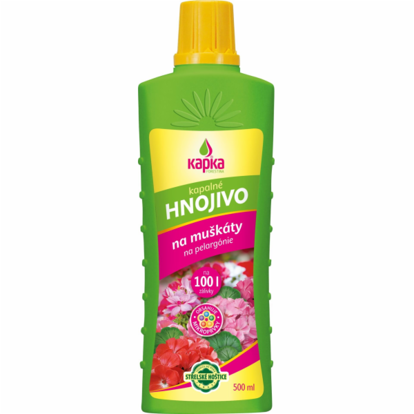 Hnojivo Kapka na muškáty 500 ml