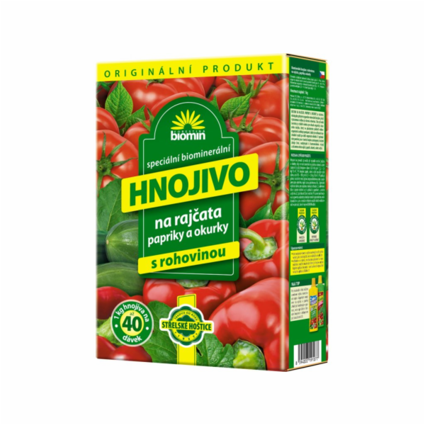 Hnojivo na rajčata, papriky a okurky Biomin 1 kg