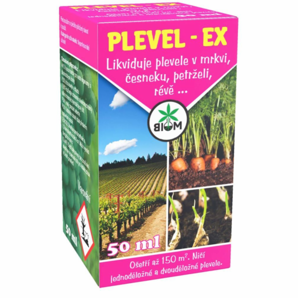 Přípravek proti plevelům PLEVEL - EX 50 ml