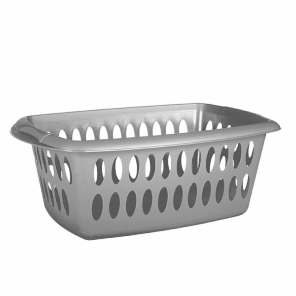Koš na prádlo 26 l šedý