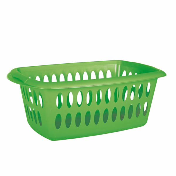 Koš na prádlo 26 l zelený