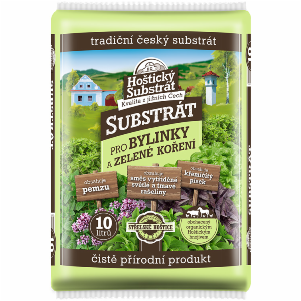Substrát Forestina Hoštický pro bylinky a zelené koření 10