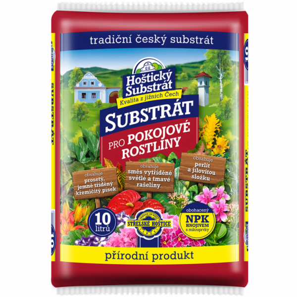 Substrát Forestina Hoštický pro pokojové rostliny 10 l