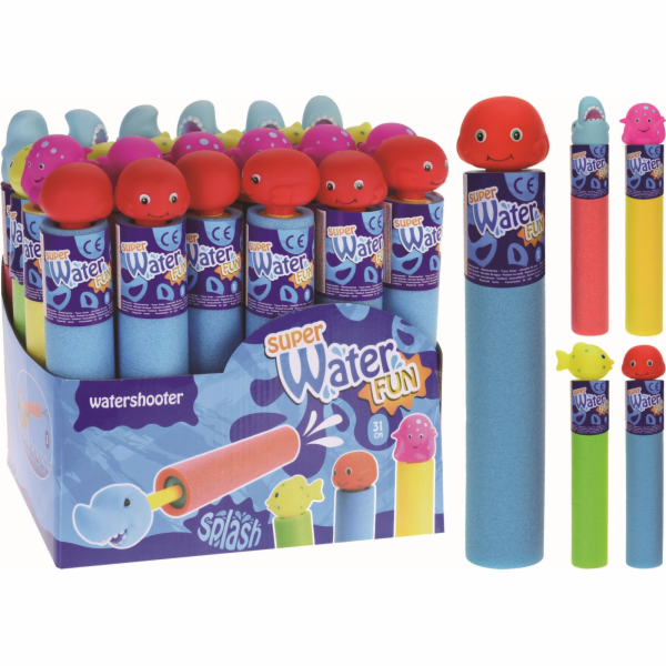 Pistole stříkací dětská 31 cm pěnová
