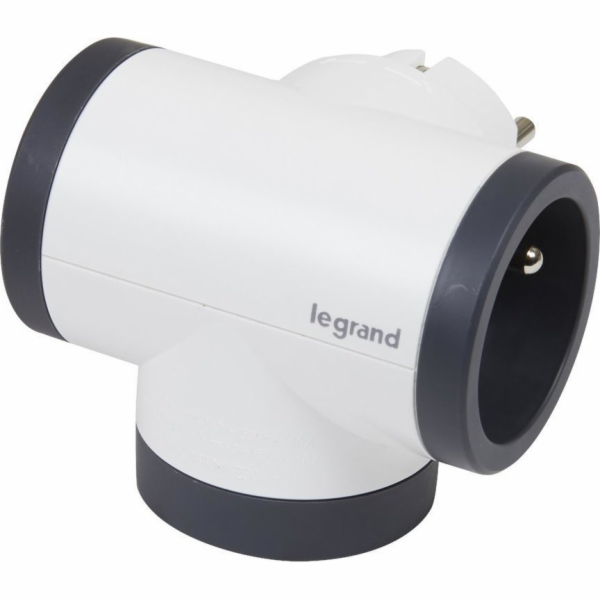 LEGRAND Revolution rozbočovač otočný 2x2P+T, nabíječka US...