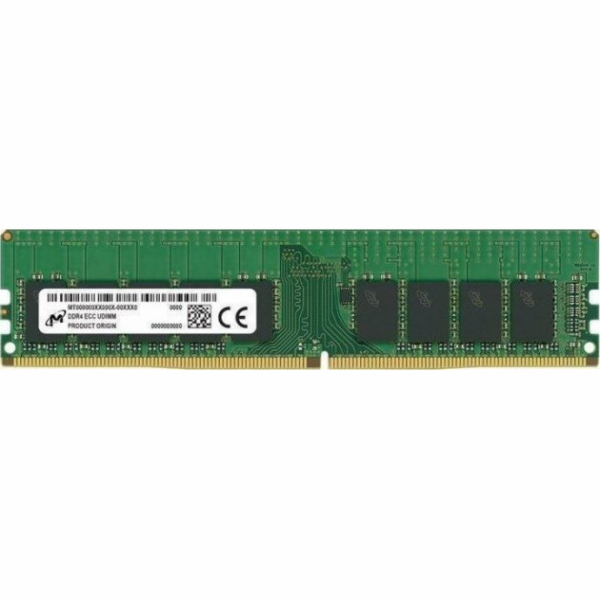Micron ECC UDIMM DDR4 16GB 1Rx8 3200MHz PC4-25600 MTA9ASF...