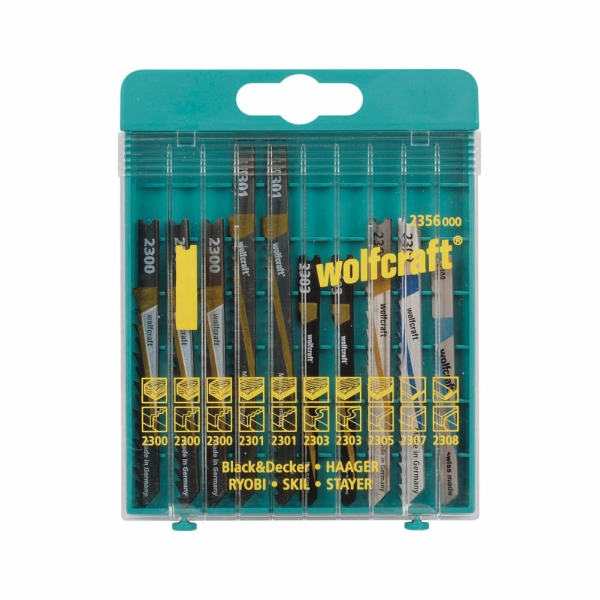 Wolfcraft Wolfcraft 10 x pilové plátky 2356000