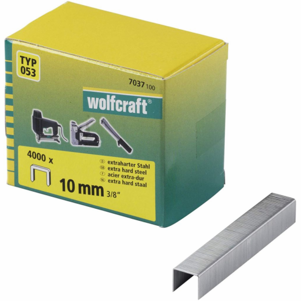 Wolfcraft Wolfcraft Široké sponky do sponkovačky výška 10...