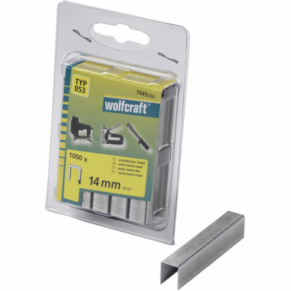 Wolfcraft Wolfcraft Široké sponky do sponkovačky výška 14...