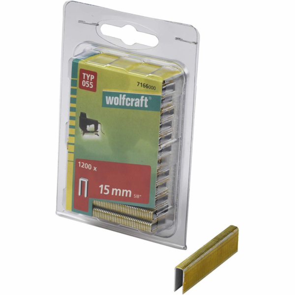 Wolfcraft Wolfcraft Úzké sponky do sponkovačky výška 15 m...