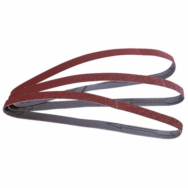 Textilní brusné pásy 13 x 457 mm, 3 ks, zr. 120 1726000
