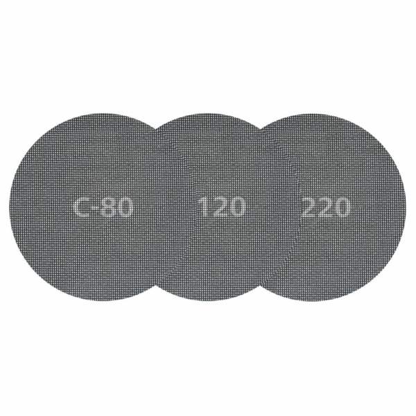 Wolfcraft Wolfcraft 5 x samodržná mřížková plátna zrno 12...