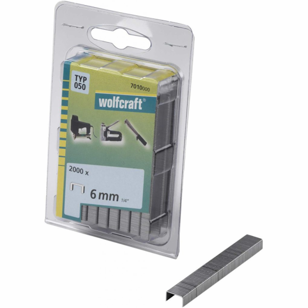 Wolfcraft Wolfcraft Široké sponky do sponkovačky výška 6 ...