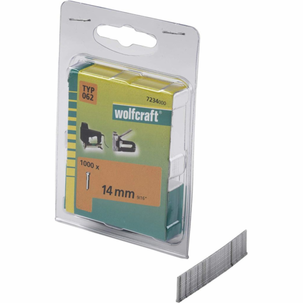 Wolfcraft Wolfcraft Hřebíky délka 14 mm 1000 ks 7234000