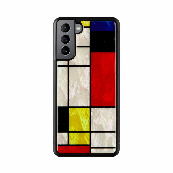Pouzdro iKins pro Samsung Galaxy S21+ modrian black