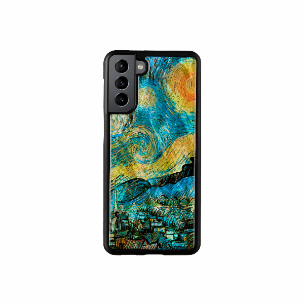 Pouzdro iKins pro Samsung Galaxy S21+ hvězdná noční černá