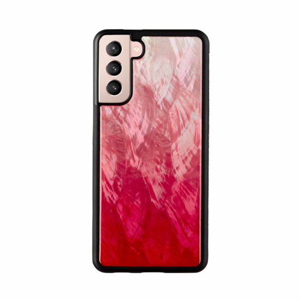 Pouzdro iKins pro Samsung Galaxy S21+ pink lake black