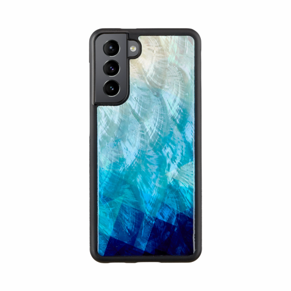 Pouzdro iKins pro Samsung Galaxy S21 blue lake black