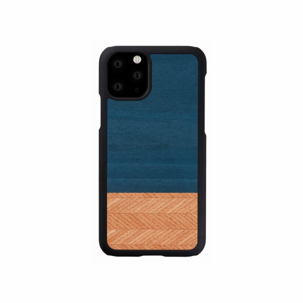 Pouzdro MAN&WOOD SmartPhone iPhone 11 Pro denim černé