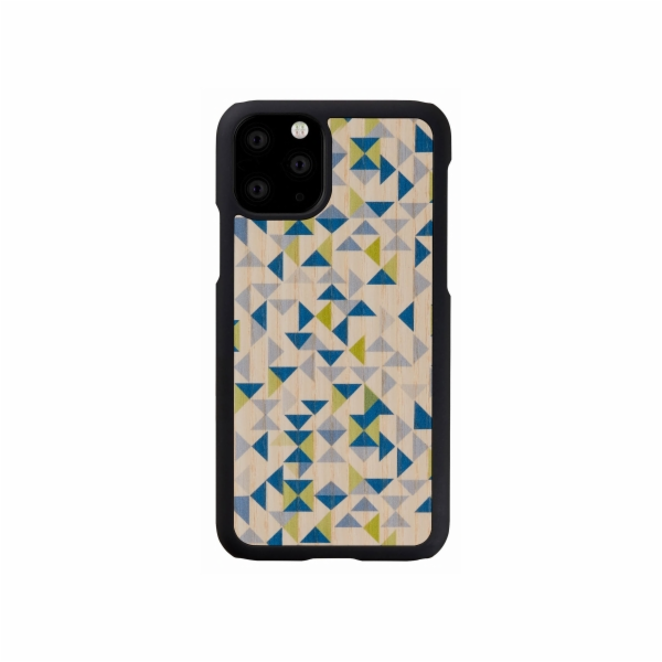 Pouzdro MAN&WOOD SmartPhone iPhone 11 Pro modrý trojúheln...