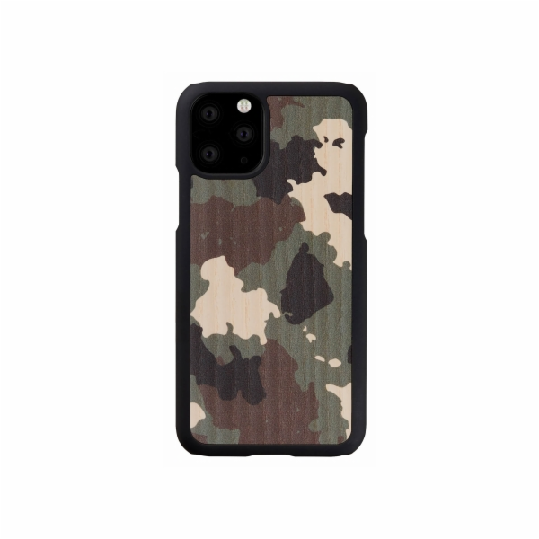 Pouzdro MAN&WOOD SmartPhone iPhone 11 Pro maskovací černé