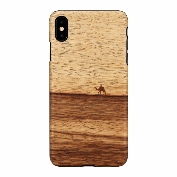 Pouzdro MAN&WOOD SmartPhone iPhone XS Max terra black