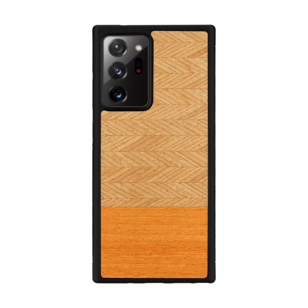 MAN&WOOD case for Galaxy Note 20 Ultra herringbone aranci...