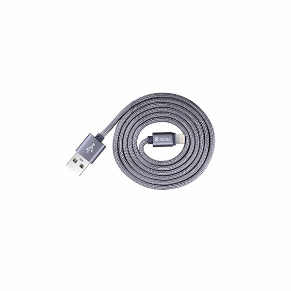 Kabel Devia Fashion Series pro Lightning (MFi, 2.4A 1.2M)...