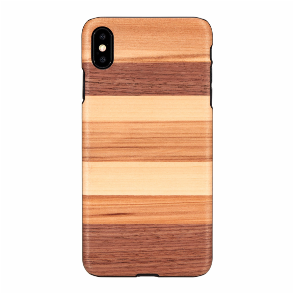 Pouzdro MAN&WOOD SmartPhone iPhone XS Max sabbia black