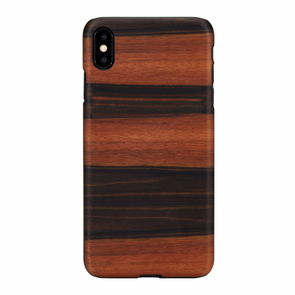Pouzdro MAN&WOOD SmartPhone iPhone XS Max ebenově černé