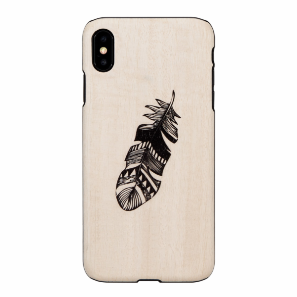 Pouzdro MAN&WOOD SmartPhone iPhone XS Max indická černá