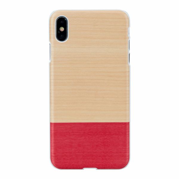 Pouzdro MAN&WOOD SmartPhone iPhone XS Max miss match white