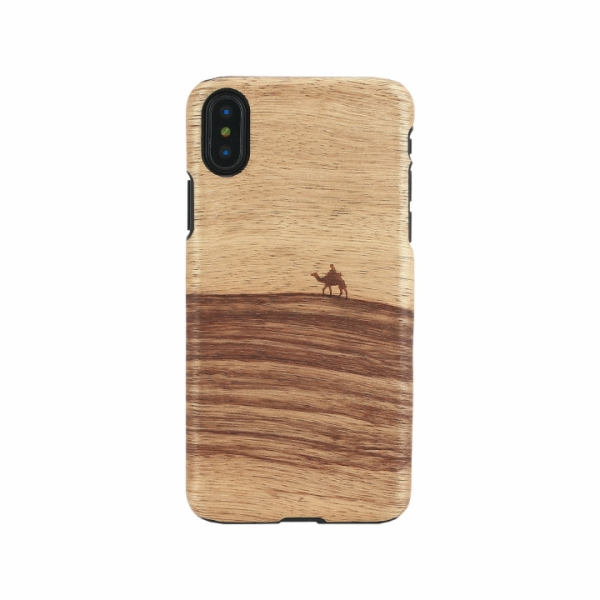 MAN&WOOD SmartPhone case iPhone X/XS terra black