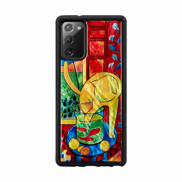 Pouzdro iKins pro kočku Samsung Galaxy Note 20 s červenou...