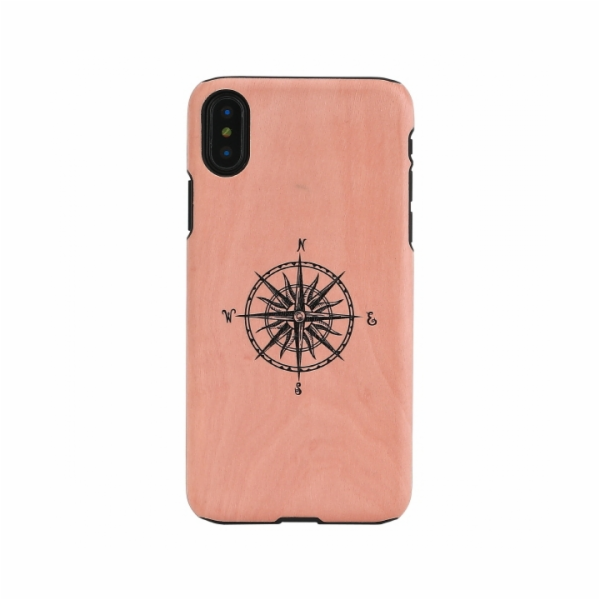 MAN&WOOD SmartPhone case iPhone X/XS compass black